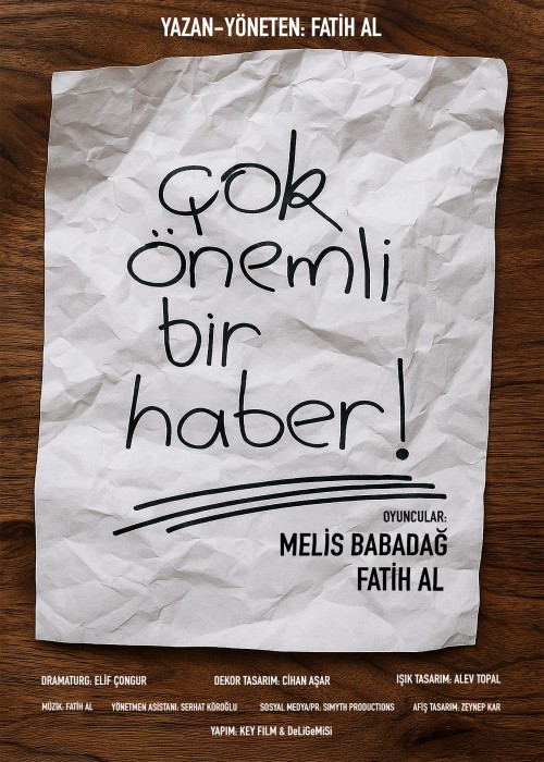 ÇOK ÖNEMLİ BİR HABER, ÇOK ÖNEMLİ BİR HABER